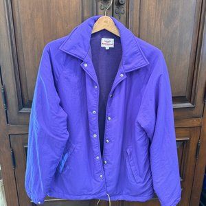 Great Condition Battenwear Fleece Lined Beach Breaker Jacket in Purple Size M
